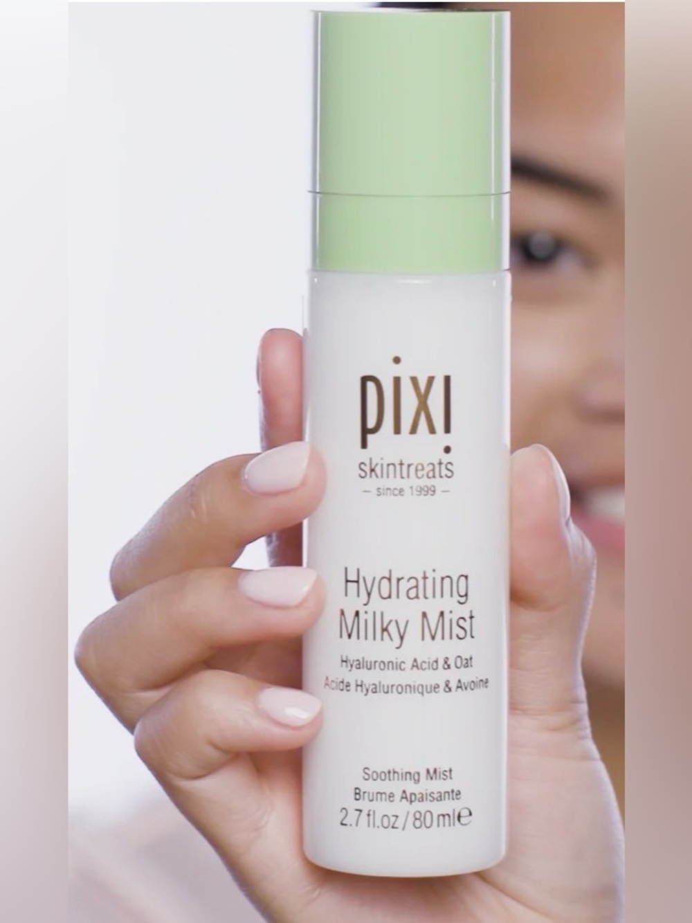 Pixi Skintreats Hydrating Milky Mist, Hyaluronic Acid & Oat, 2.7 fl oz